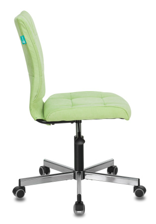 Кресло CH-330M светло-салатовый Velvet 81 крестов. металл хром (Светло-салатовый)