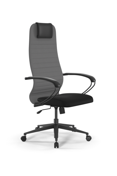 Кресло для руководителя Метта Sit 8 B1-10K - UMF(X1) /Uh02/Wh00/K1bL(M09.B11.G19.W02) (Светло-серый | Черный) Кресло для руководителя Метта Sit 8 B1-10K - UMF(X1) /Uh02/Wh00/K1bL(M09.B11.G19.W02) (Светло-серый | Черный)