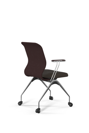 Кресло для руководителя Метта Sit 8 Mr4-4T - Vivaldi /Uh00/Wh12/T4mV-c(F53.W02) (Темно-коричневый)