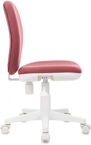 Кресло детское KD-W10 розовый 26-31 крестов. пластик пластик белый (Розовый)
