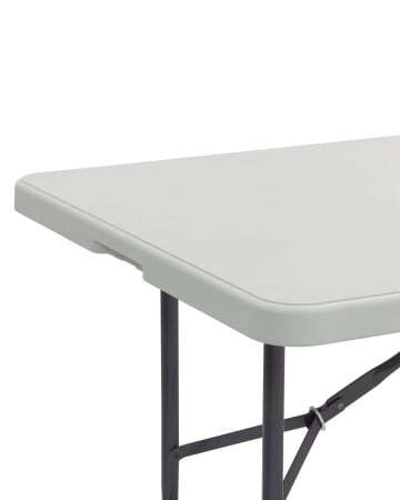 Стол складной чемодан пластиковый Кейт 180 (Стол складной Кейт белый) Стол складной чемодан пластиковый Кейт 180 (Стол складной Кейт белый)