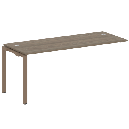 Проходной наборный элемент рабочей станции Metal System Style БП.ПРС-СП-1.5 1800x720x750 (Вяз/Мокко металл)