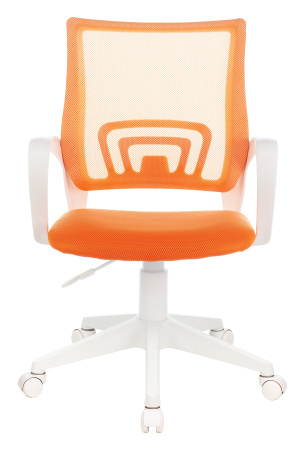 Кресло CH-W695NLT оранжевый TW-38-3 TW-96-1 сетка/ткань крестов. пластик пластик белый (Оранжевый) Кресло CH-W695NLT оранжевый TW-38-3 TW-96-1 сетка/ткань крестов. пластик пластик белый (Оранжевый)