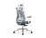 Кресло офисное / Имидж gray / белый пластик / серая сетка / серая ткань (Серый)