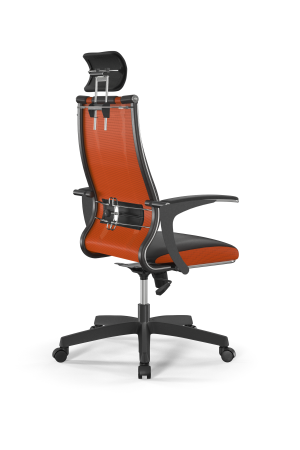 Кресло для руководителя Метта Sit 10 B2-160U - X2+Extra /Km39/Wm12/U0mL-b/H3mL-2D(M09.B02.G15.W01) (Черный | Оранжевый) Кресло для руководителя Метта Sit 10 B2-160U - X2+Extra /Km39/Wm12/U0mL-b/H3mL-2D(M09.B02.G15.W01) (Черный | Оранжевый)