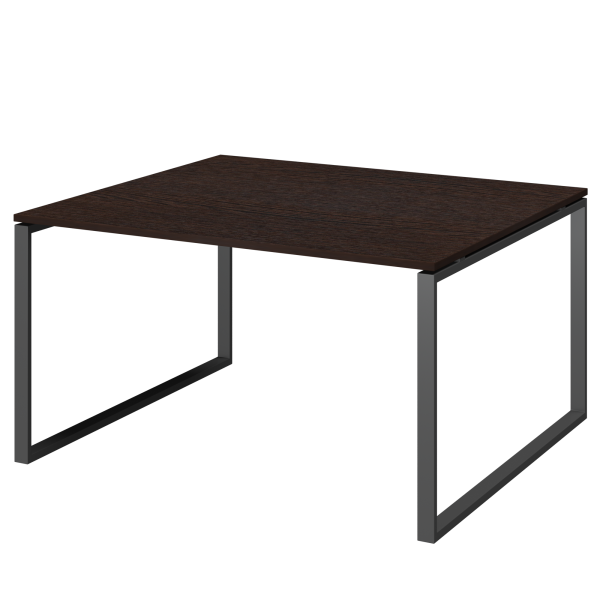 Стол переговорный на металлокаркасе Арго-М АМП.О-002.123 1200x1236x760 (Дуб венге/Антрацит)
