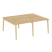 Рабочая станция на деревянных опорах Onix Wood OW.D.RS-4.1.8 1960x1635x750 (Тиквуд Светлый/Дуб Темный) Рабочая станция на деревянных опорах Onix Wood OW.D.RS-4.1.8 1960x1635x750 (Тиквуд Светлый/Дуб Темный)