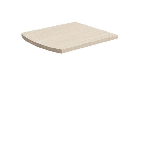 Столешница брифинга без опоры Борн B 303  800x700x36 (Дуб шамони)