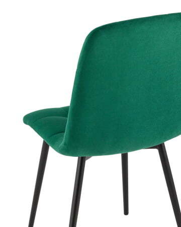 Стул Oliver велюр тёмно-зелёный (Стул Oliver темно-зеленый)
