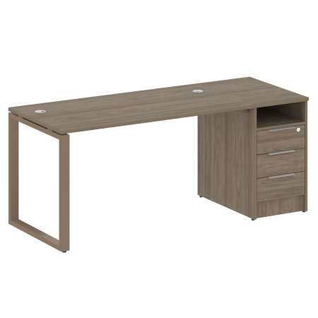 Рабочая станция Metal System Style БО.РС-СТП1.3 1812x720x750 (Вяз/Мокко металл)