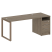 Рабочая станция Metal System Style БО.РС-СТП1.3 1812x720x750 (Дуб Наварра/Серый металл) Рабочая станция Metal System Style БО.РС-СТП1.3 1812x720x750 (Дуб Наварра/Серый металл)