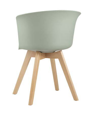 Стул Blossom с подушкой серо-зеленый (Стул пластиковый Blossom серо-зеленый) Стул Blossom с подушкой серо-зеленый (Стул пластиковый Blossom серо-зеленый)