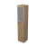 9ПЛ.005.18 Пенал высокий со стеклом (400x450x2045), левый (Teakwood) 9ПЛ.005.18 Пенал высокий со стеклом (400x450x2045), левый (Teakwood)