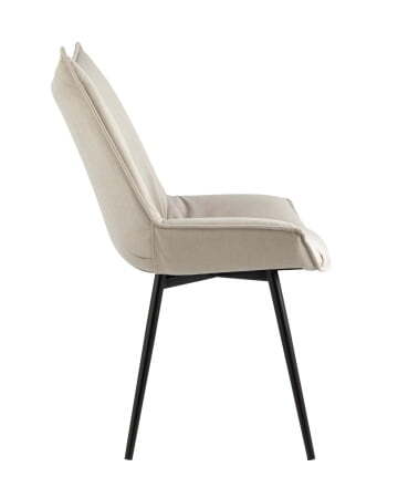 Стул Осло велюр бежевый (Стул Осло бежевый)