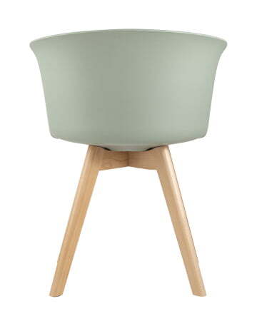 Стул Blossom с подушкой серо-зеленый (Стул пластиковый Blossom серо-зеленый) Стул Blossom с подушкой серо-зеленый (Стул пластиковый Blossom серо-зеленый)