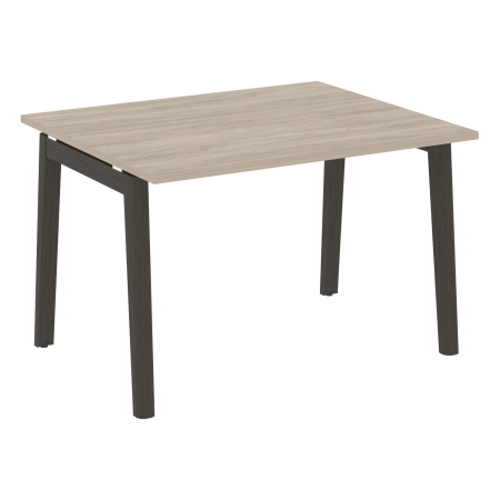 Стол переговорный на деревянных опорах Onix Wood OW.PRG-1.2 1180x980x750 (Дуб Аттик/Дуб Темный)