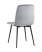 Стул Одди велюр серый (Стул Одди серый)
