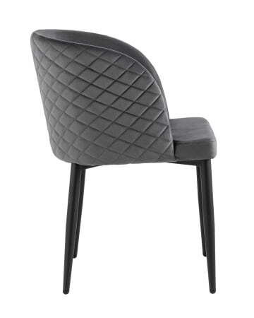Стул Оскар велюр серый (Стул Оскар серый)