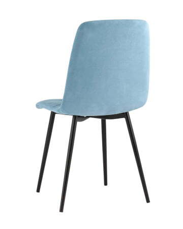 Стул Oliver велюр пыльно-голубой (Стул Oliver пыльно-голубой)