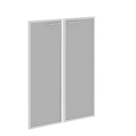 Дверь в рамке матовое стекло, левая Xten XRG 42-1 L1132x422x22 (Легно темный)