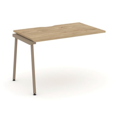 Наборный элемент рабочей станциии ES.1.NRS-2-VK (1180х730х750) (Тиквуд Светлый/Металл Латте)