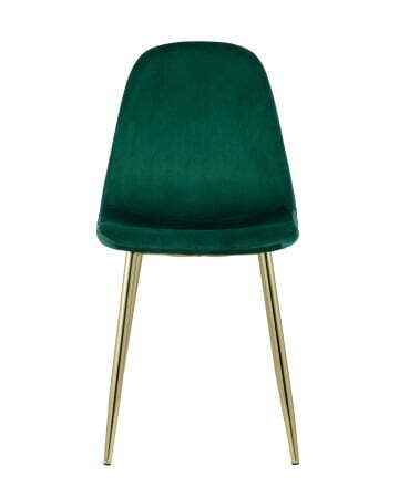 Стул Валенсия велюр зеленый золотые ножки (Стул Валенсия зеленый) Стул Валенсия велюр зеленый золотые ножки (Стул Валенсия зеленый)