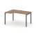 Стол рабочий эргономичный SN-4P.SPA-012(L) (1580х700/980х750) (Тиквуд Светлый/Металл Антрацит) Стол рабочий эргономичный SN-4P.SPA-012(L) (1580х700/980х750) (Тиквуд Светлый/Металл Антрацит)