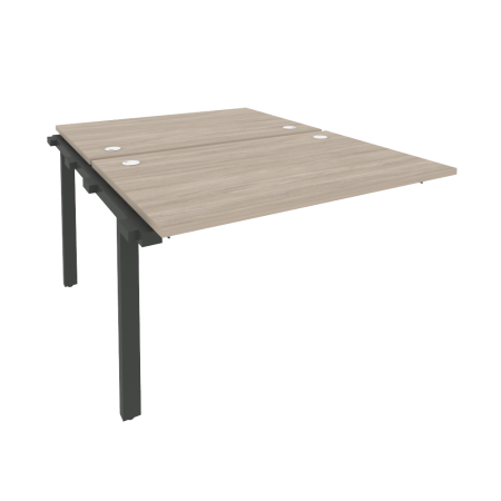 Наборный элемент рабочей станции на м/к Onix O.M-2.NRS-2.8 1180x1635x750 (Дуб Аттик/Черный металл)