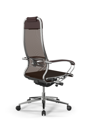 Кресло для руководителя Метта Samurai L1-1K - TS /Uc00/Nc00/K2cL(M26.B32.G25.W03) (Темно-коричневый) Кресло для руководителя Метта Samurai L1-1K - TS /Uc00/Nc00/K2cL(M26.B32.G25.W03) (Темно-коричневый)