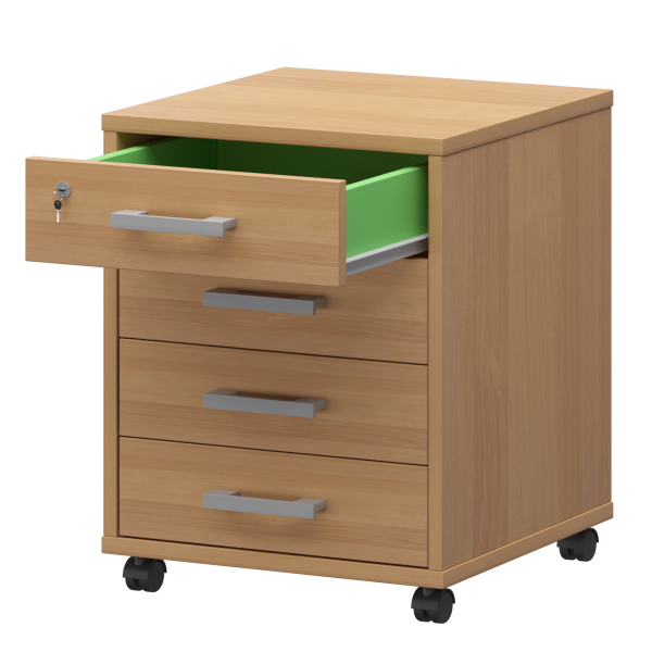 Тумба подкатная Арго АТЛ-04 440x450x600 (Ольха)