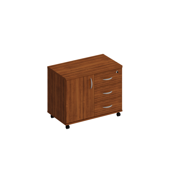 Тумба сервисная с ящиками Комфорт КФ К.306 796x450x620 (Французский орех) Тумба сервисная с ящиками Комфорт КФ К.306 796x450x620 (Французский орех)