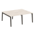 Рабочая станция на деревянных опорах Onix Wood OW.D.RS-4.1.8 1960x1635x750 (Тиквуд Светлый/Дуб Темный) Рабочая станция на деревянных опорах Onix Wood OW.D.RS-4.1.8 1960x1635x750 (Тиквуд Светлый/Дуб Темный)