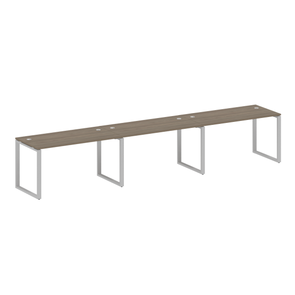 Рабочая станция Metal System Style БО.СМ-3.3 4200x720x750 (Вяз/Серый металл) Рабочая станция Metal System Style БО.СМ-3.3 4200x720x750 (Вяз/Серый металл)