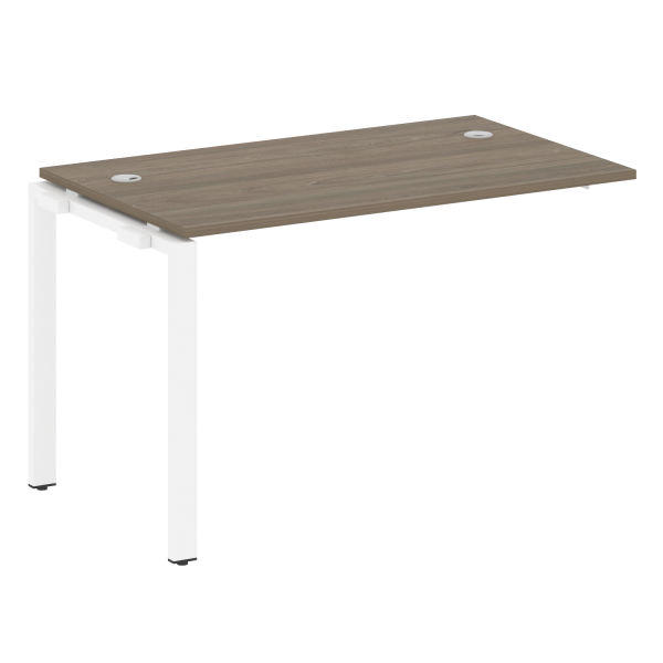 Проходной наборный элемент рабочей станции Metal System Style БП.ПРС-СП-1.2 1200x720x750 (Вяз/Белый металл) Проходной наборный элемент рабочей станции Metal System Style БП.ПРС-СП-1.2 1200x720x750 (Вяз/Белый металл)