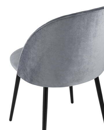 Стул Марсель велюр серый (Стул Марсель серый) Стул Марсель велюр серый (Стул Марсель серый)