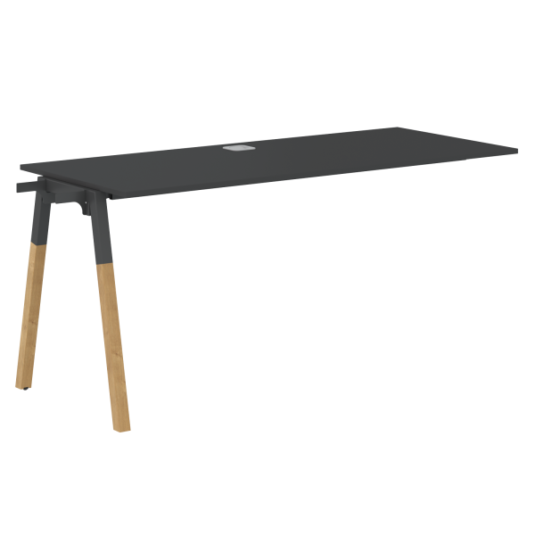 Элемент раб.станции Forta FIST 1567 1580x733x670 (Черный графит)