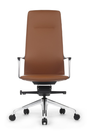 Офисное кресло Plaza FK004-A13 Светло-коричневый (Светло-коричневый)
