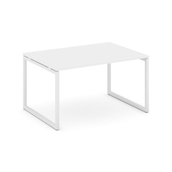 Стол переговорный SN-4O.SPRG-004.3 (1580х980х750) (Белый/Металл Белый)