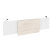 Царга стола руководителя Onix O.M-CSR-5 1540x450x54 (Дуб Аттик/Белый)