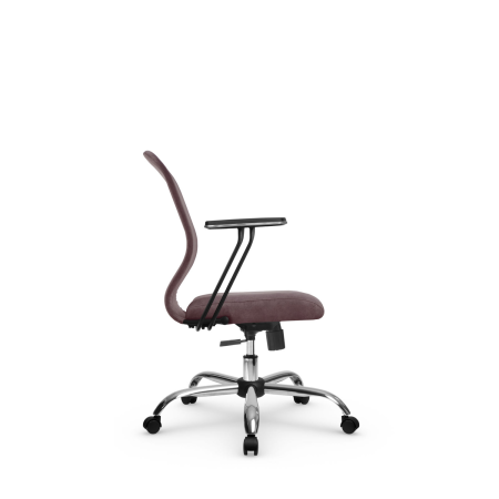 Кресло для руководителя Метта SU-Mr-4(Vivaldi)/подл.110/осн.003 (Темно-розовый)