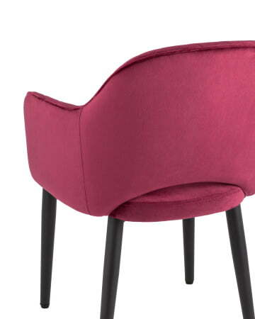 Стул Венера диамант велюр бордовый (Стул Венера диамант бордовый)