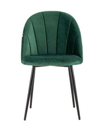 Стул Логан велюр зелёный (Стул Логан зеленый)