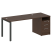 Рабочая станция с опорной тумбой Metal System Style БП.РС-СТП-1.3 1812x720x750 (Дуб Наварра/Серый металл) Рабочая станция с опорной тумбой Metal System Style БП.РС-СТП-1.3 1812x720x750 (Дуб Наварра/Серый металл)
