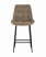 Стул полубарный Флекс велюр капучино (Стул полубарный Флекс капучино)