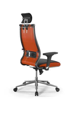 Кресло для руководителя Метта Sit 10 B2-160D - X2+Extra /Km39/Wm12/D02P/H3mL-2D(M09.B23.G18.W01) (Черный | Оранжевый) Кресло для руководителя Метта Sit 10 B2-160D - X2+Extra /Km39/Wm12/D02P/H3mL-2D(M09.B23.G18.W01) (Черный | Оранжевый)