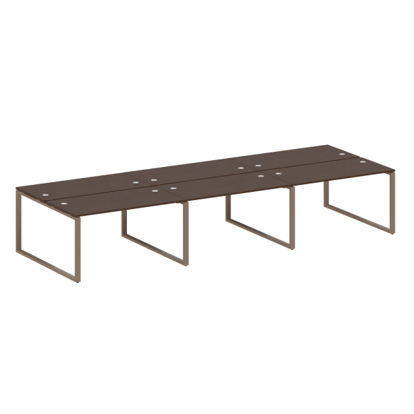Рабочая станция Metal System Style БО.СМ-6.3 4200x1475x750 (Венге Цаво/Мокко металл) Рабочая станция Metal System Style БО.СМ-6.3 4200x1475x750 (Венге Цаво/Мокко металл)