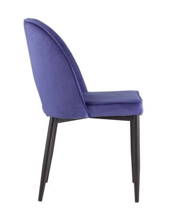Стул Молли велюр королевский синий (Стул Молли королевский синий)