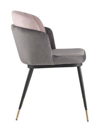 Стул Пенелопа темно-серый (Стул Пенелопа темно серо розовый)