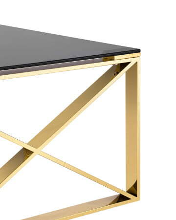 Журнальный стол 120*60 КРОСС золото стекло smoke (Журнальный стол Кросс золотой) Журнальный стол 120*60 КРОСС золото стекло smoke (Журнальный стол Кросс золотой)