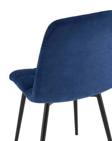 Стул Oliver велюр тёмно-синий (Стул Oliver темно-синий) Стул Oliver велюр тёмно-синий (Стул Oliver темно-синий)